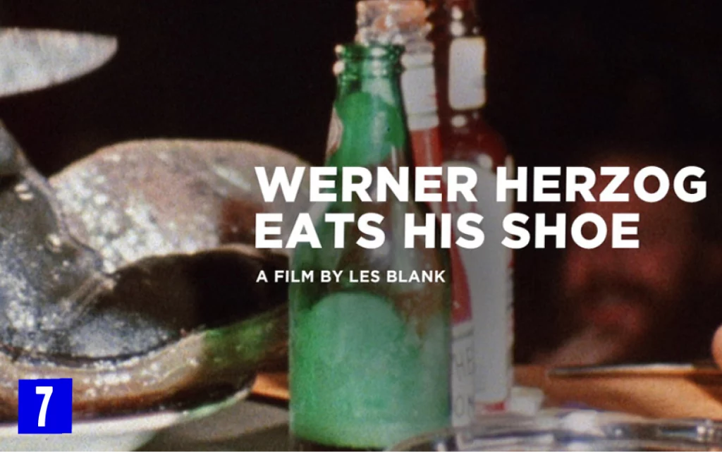 Werner Herzog Eats His Shoe