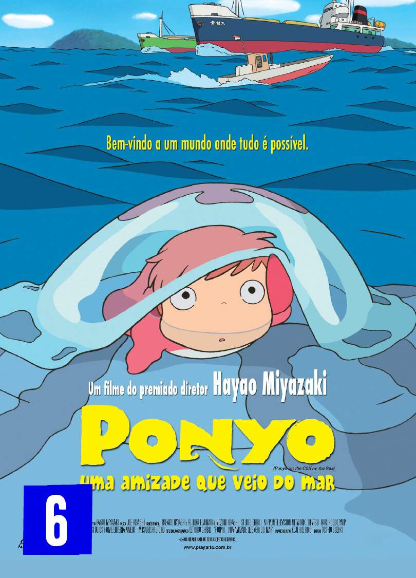 Ponyo: Uma Amizade que Veio do Mar