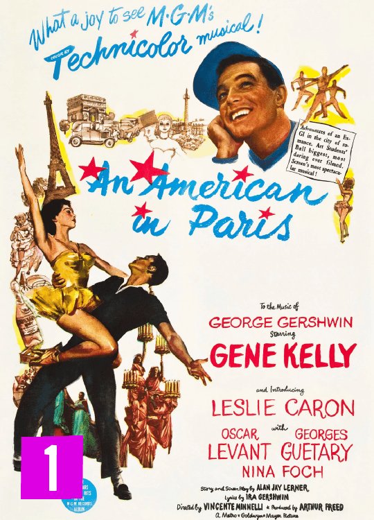 An American in Paris (1951) Sinfonia de Paris