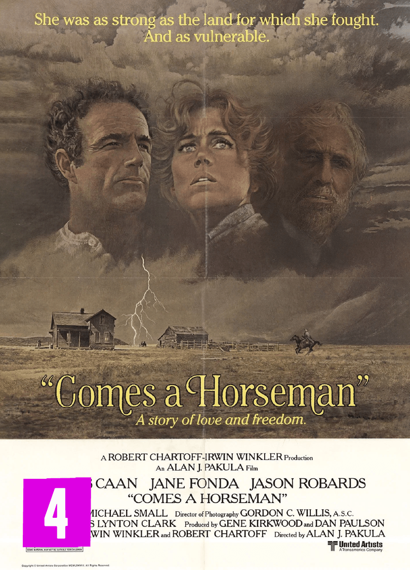 Comes a Horseman (1978) Raízes da Ambição