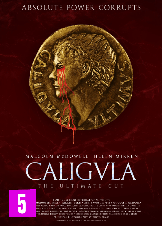 Calígula: The Ultimate Cut (1979 e 2023) Calígula: O Corte Final