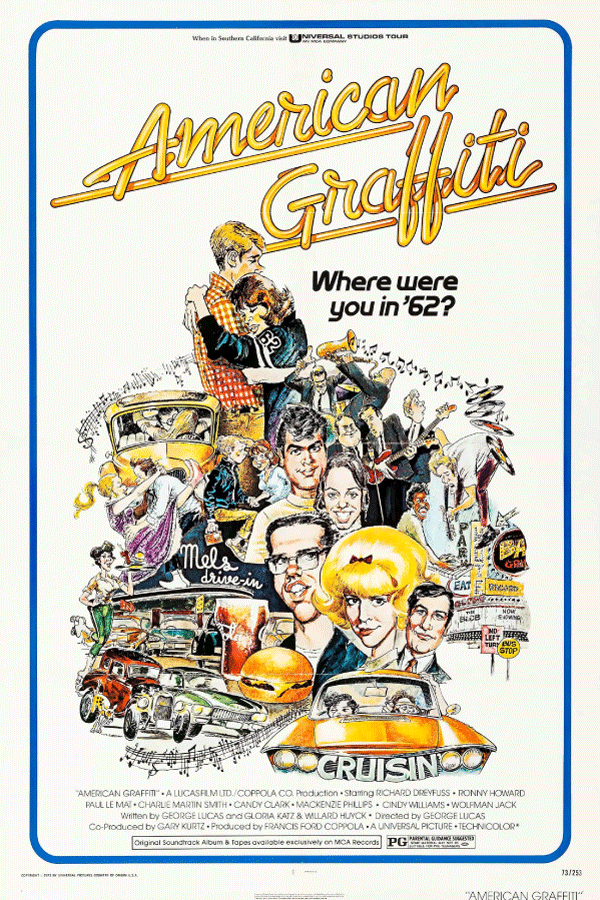 American Graffiti (1973) Loucuras de Verão