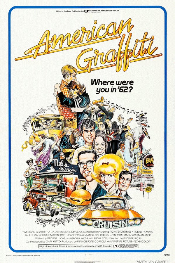 American Graffiti (1973) Loucuras de Verão
