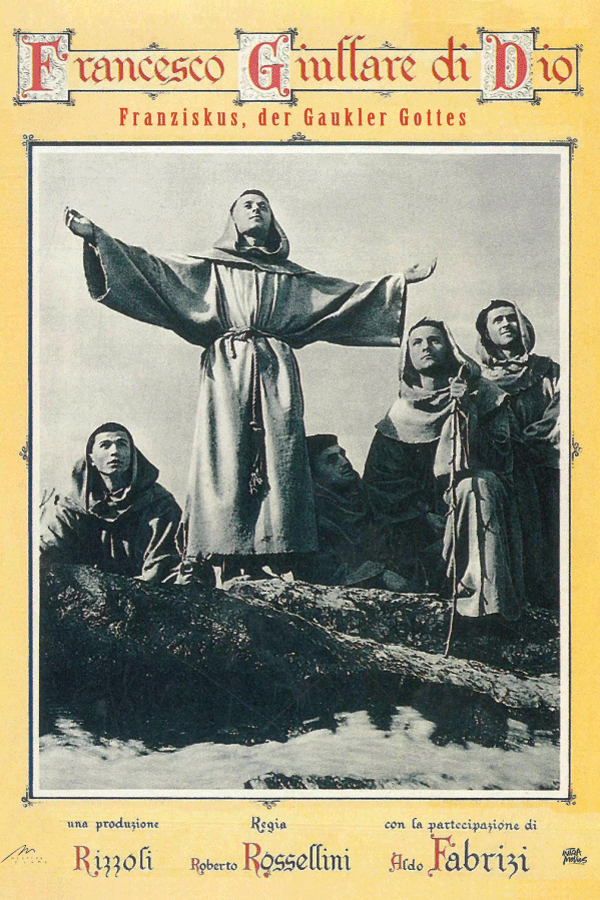 Francesco, giullare di Dio (1950) As Flores de São Francisco Roberto Rosselini