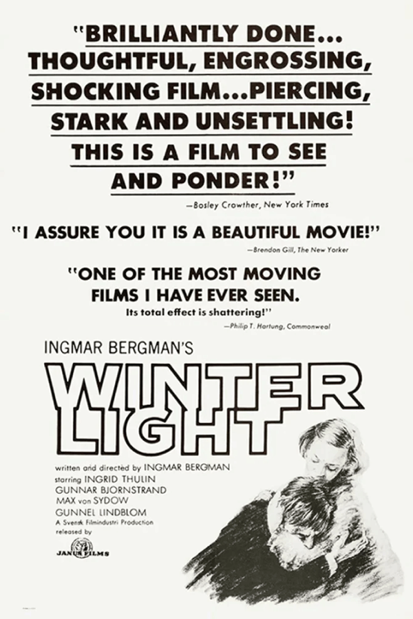 Winter Light (Nattvardsgästerna, 1963) Luz de Inverno Ingmar Bergman